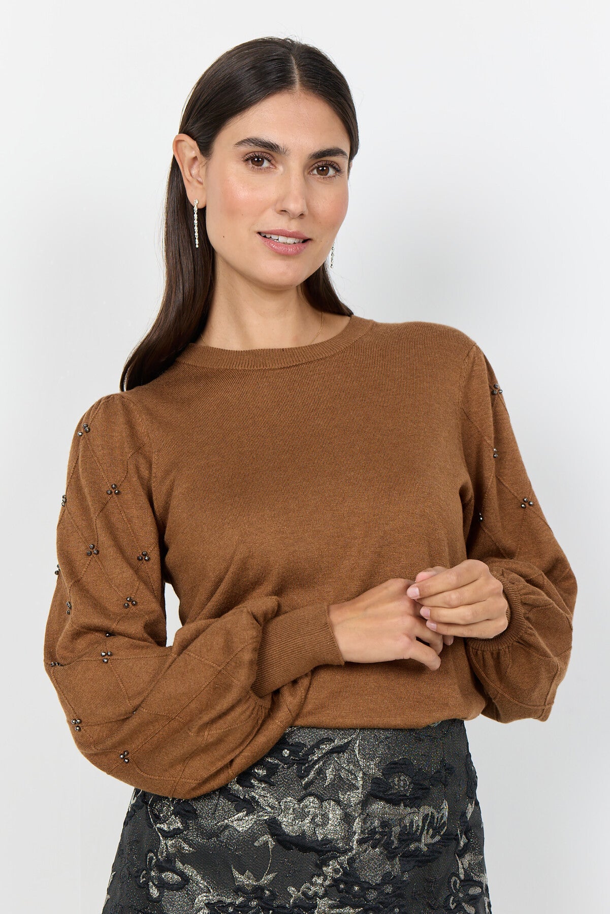SC-DOLLIE 802 Trui Bruin