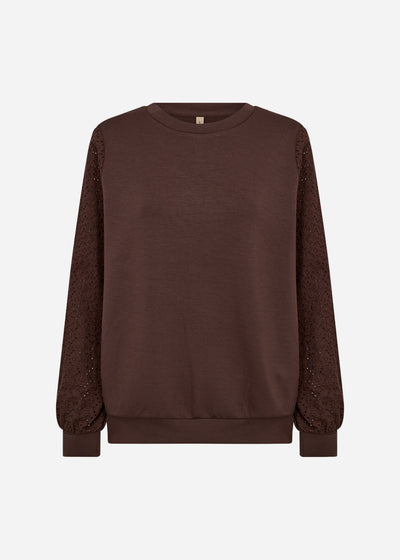 SC-BANU 247 Sweatshirt Donkerbruin