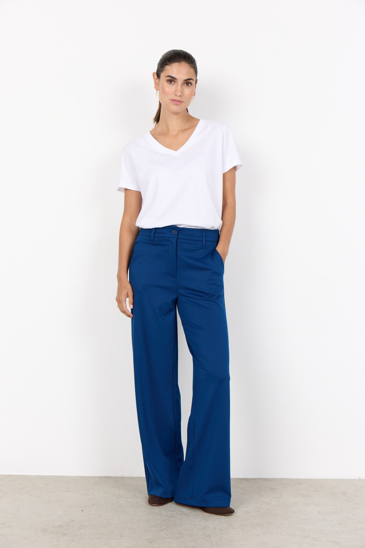 SC-DANIELA 9 Broek Donkerblauw