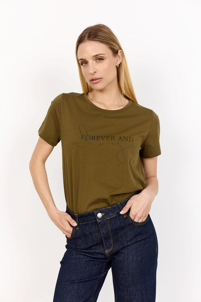 SC-RINA FP 10 T-shirt Olijf