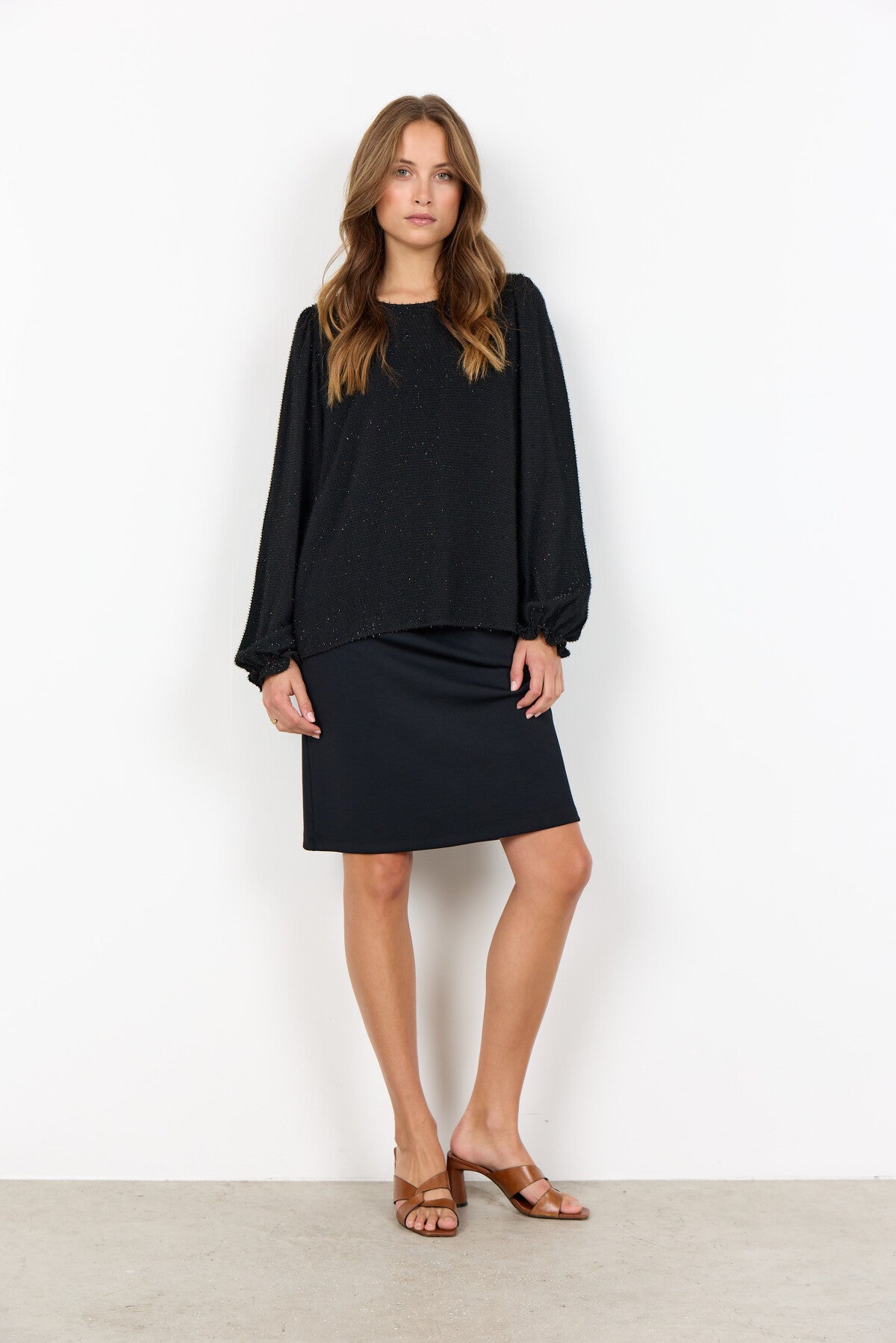 SC-ALINEA 1 Blouse Zwart