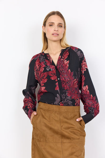 SC-VAIKE 1 Shirt Donkerrood
