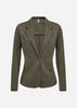 SC-DANIELA 1 Blazer Donkergroen