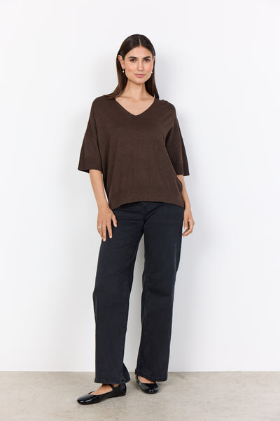 SC-DOLLIE 790 Trui Donkerbruin