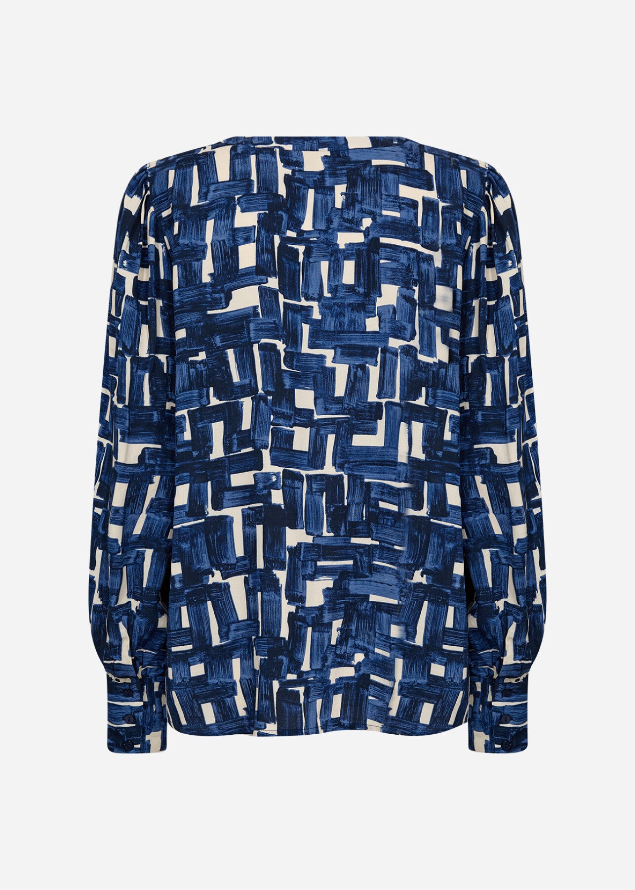SC-VEBINA 1 Blouse Donkerblauw