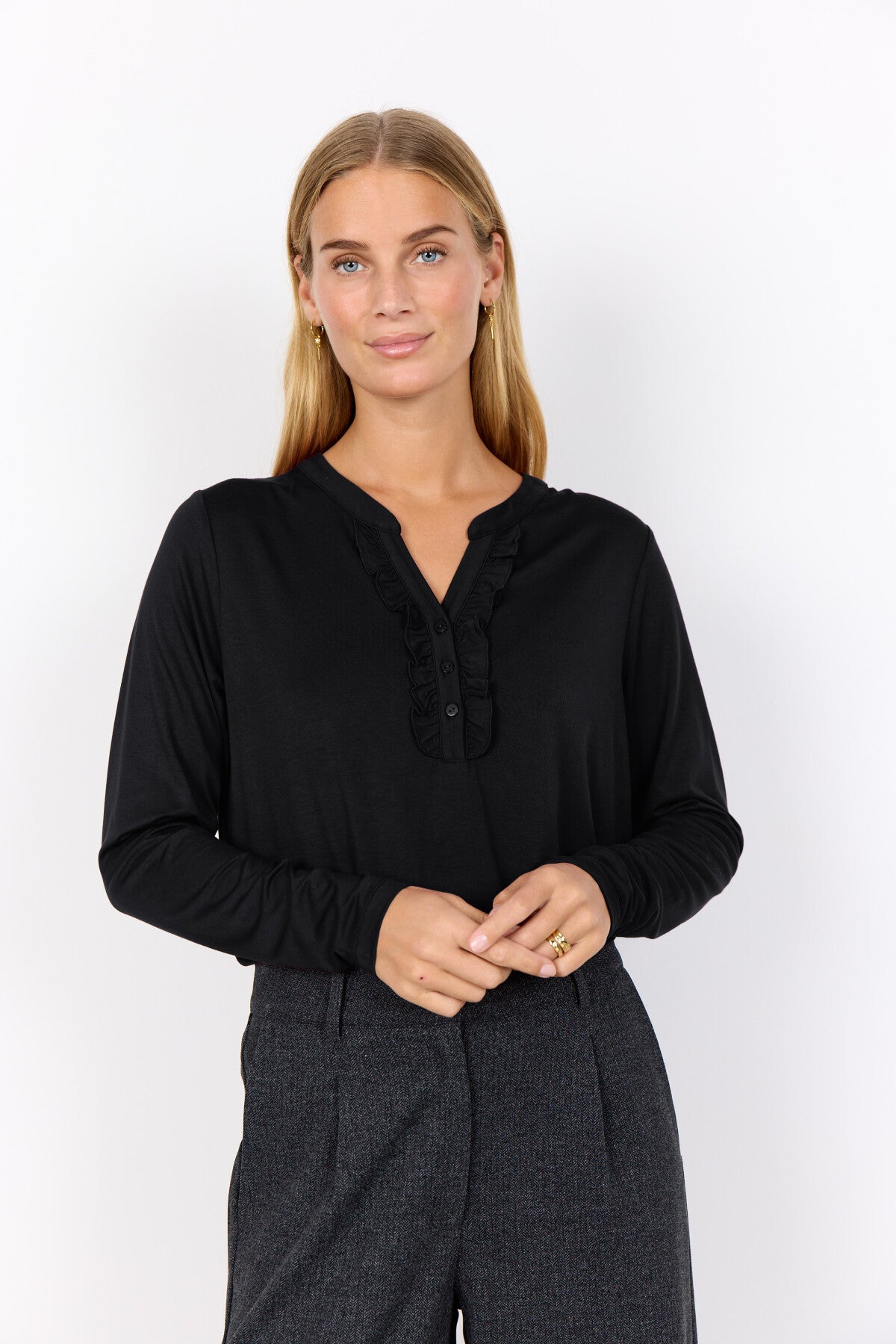 SC-MARICA 339 Blouse Zwart
