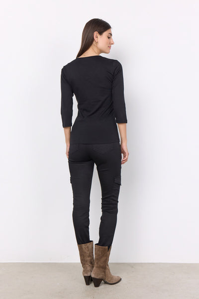 SC-PYLLE 175 T-shirt Zwart