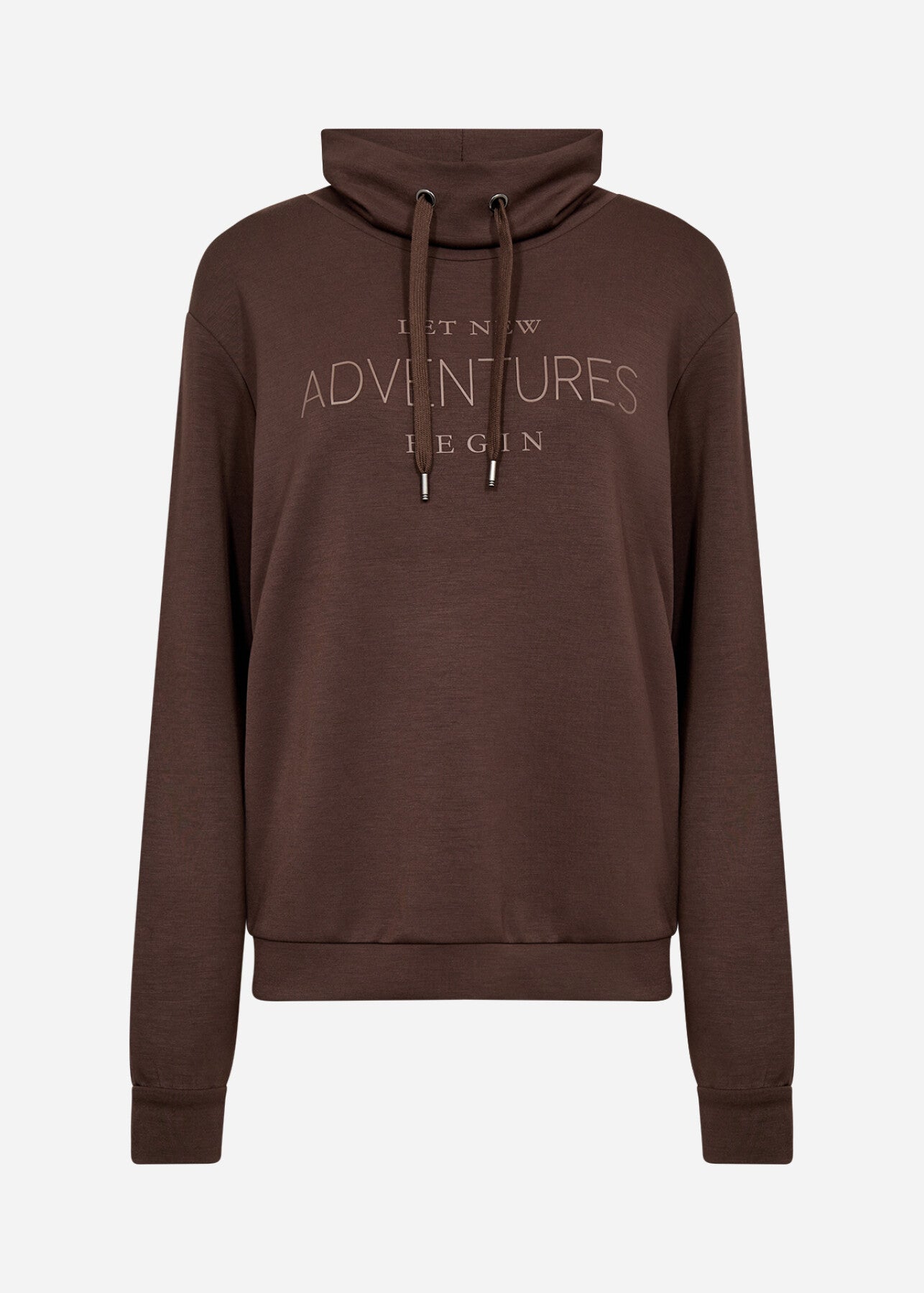 SC-BANU 248 Sweatshirt Donkerbruin