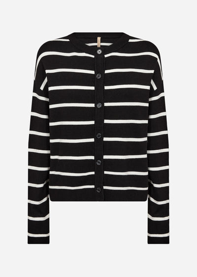 SC-DOLLIE STRIPE 795 Vest Zwart