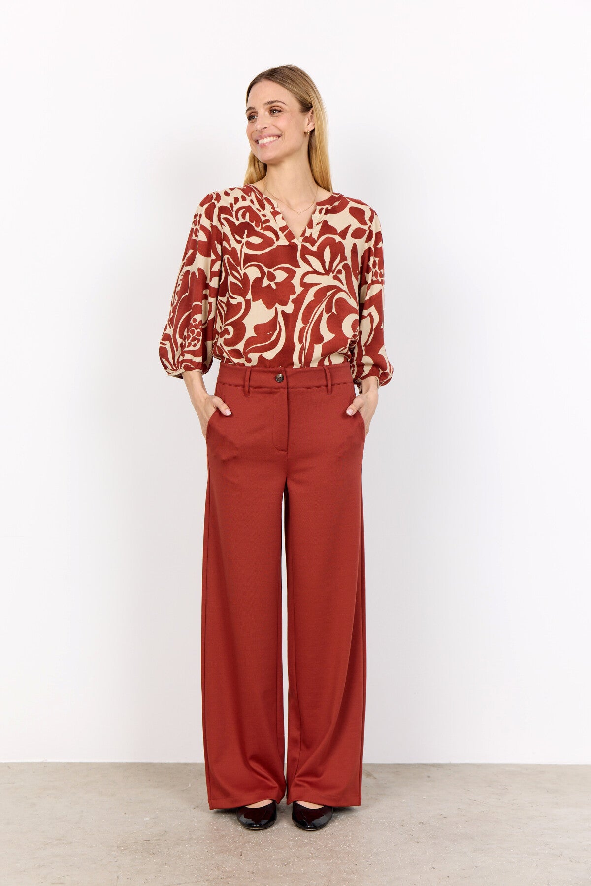 SC-SENTA 1 Blouse Roestrode