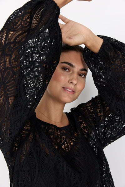 SC-VAHIDA 2 Blouse Zwart