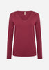 SC-MARICA 372 T-shirt Donkerrood