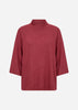 SC-BIARA 151 Blouse Robijnrood