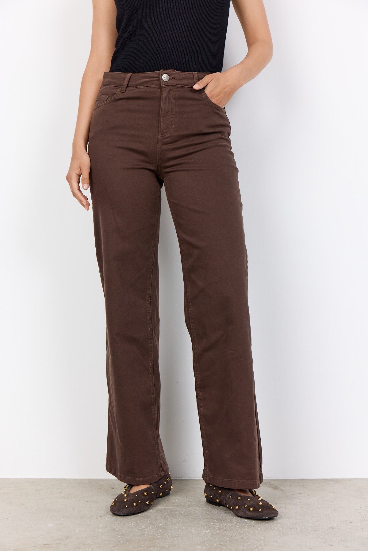 SC-ERNA 27-C Jeans Donkerbruin