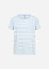 SC-RINA STRIPE 22 T-shirt Lichtblauw