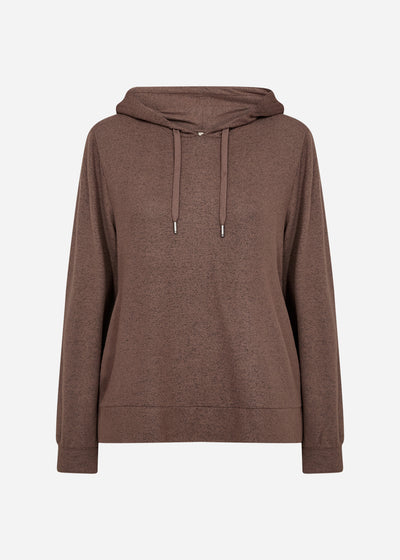 SC-BIARA 143 Sweatshirt Donkerbruin