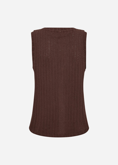 SC-SHONAS 1 Gilet Donkerbruin