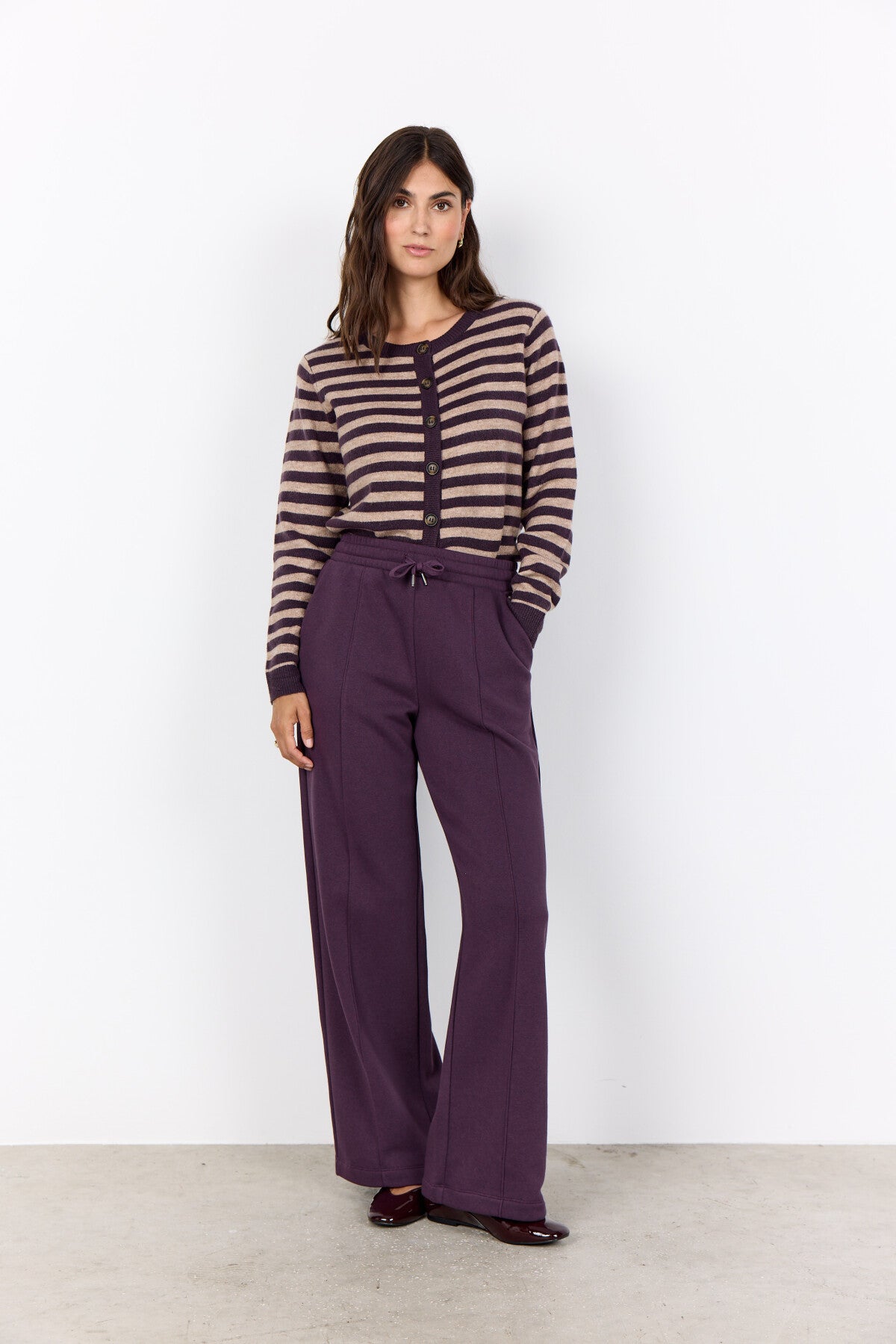 SC-ANGELIN 20 Broek Paars