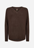 SC-BIARA 90 Blouse Donkerbruin