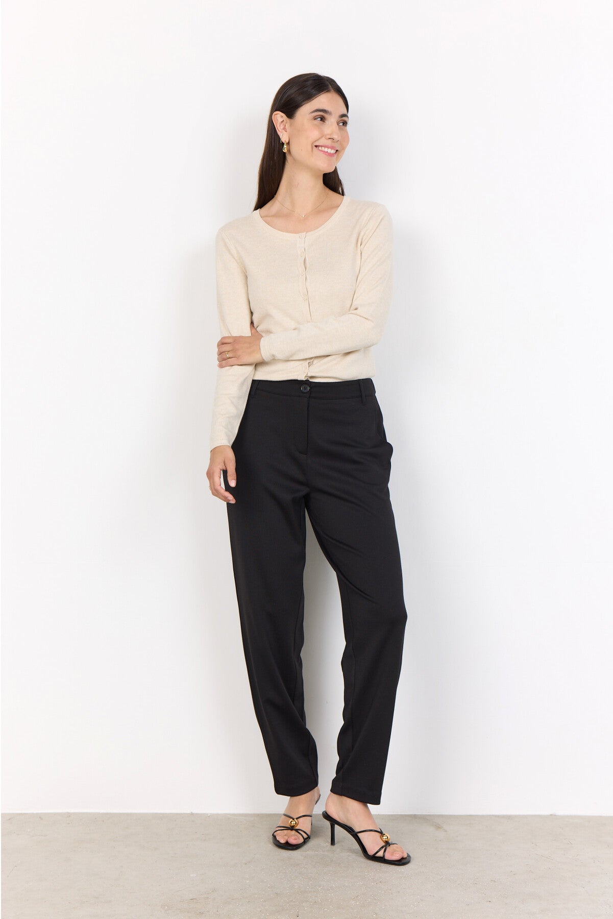 SC-DANIELA 7 Broek Zwart