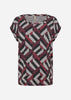 SC-GALINA 67 T-shirt Donkerrood