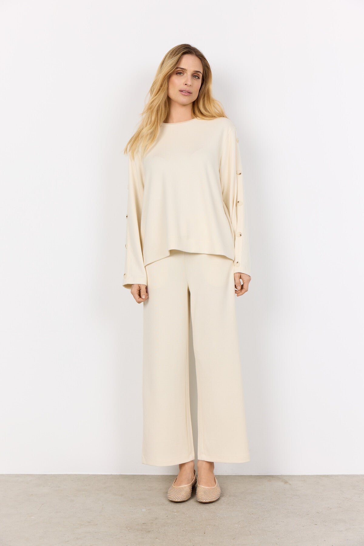 SC-BANU 267 Blouse Crème