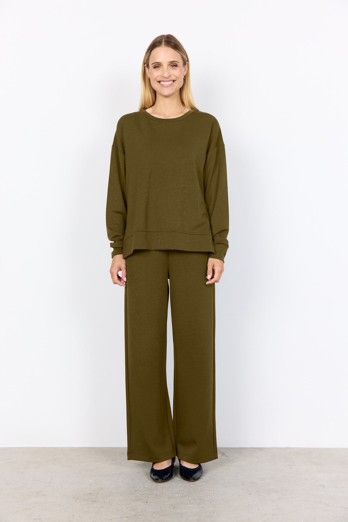 SC-BANU 164 Sweatshirt Donkergroen