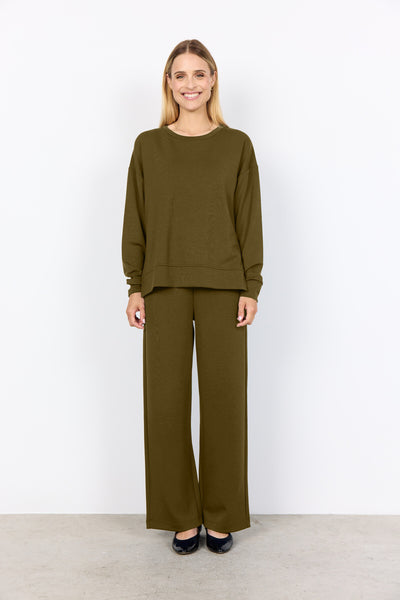 SC-BANU 164 Sweatshirt Donkergroen
