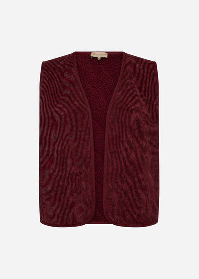SC-BINDI 17 Gilet Bordeaux