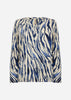 SC-FELICITY AOP 522 Blouse Donkerblauw