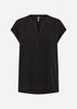 SC-CANNIE SOLID 1 T-shirt Zwart