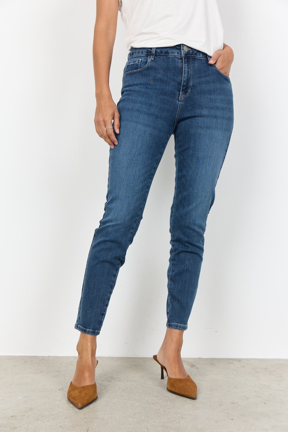 SC-KIMBERLY PATRIZIA 10-B Jeans Donkerblauw