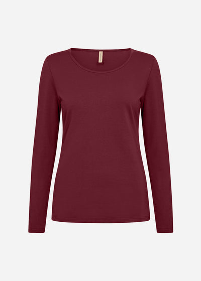 SC-PYLLE 2 T-shirt Bordeaux
