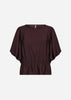 SC-JANICE 1 Blouse Donkere pruim
