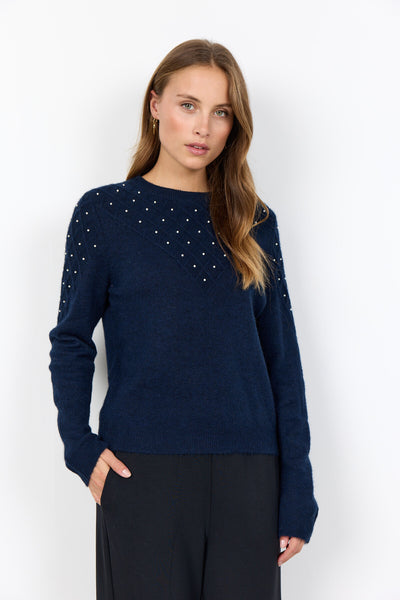 SC-NESSIE 73 Trui Donkerblauw