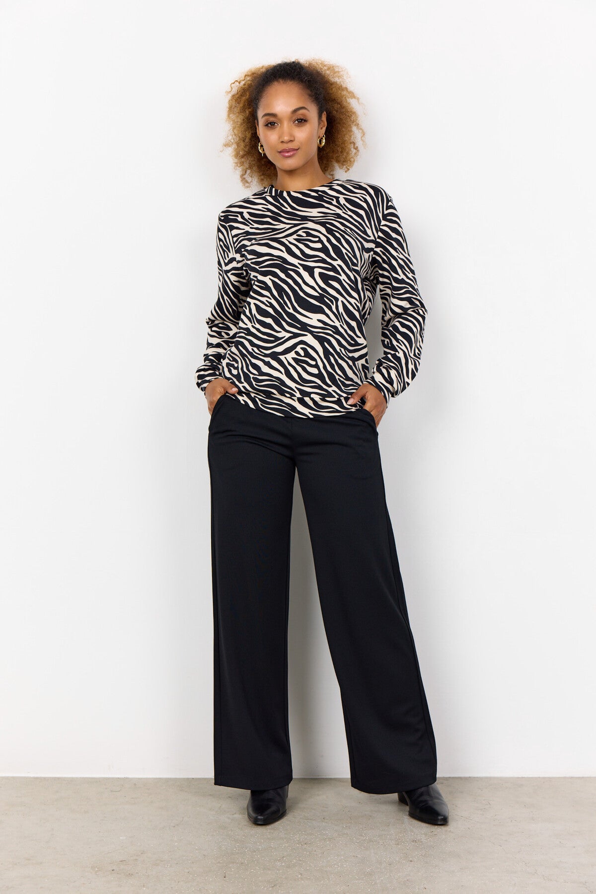 SC-FIONIA 8 Blouse Zwart
