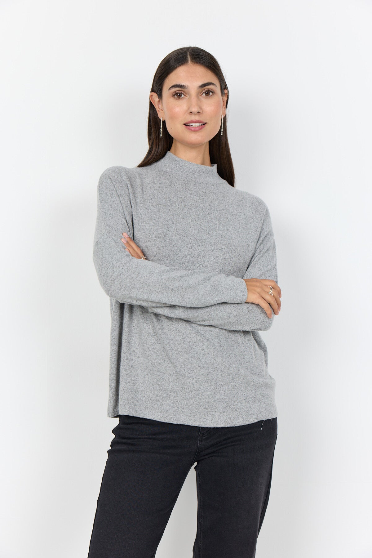 SC-BIARA 126 Blouse Grijs