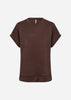 SC-BANU 245 Blouse Donkerbruin