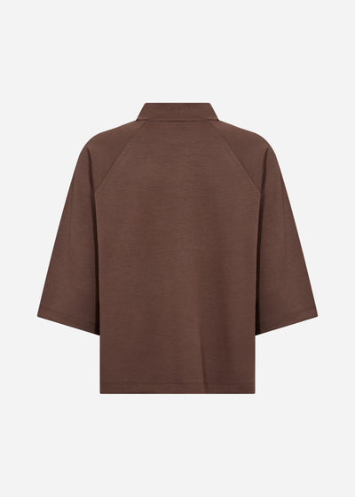 SC-BANU 261 T-shirt Donkerbruin