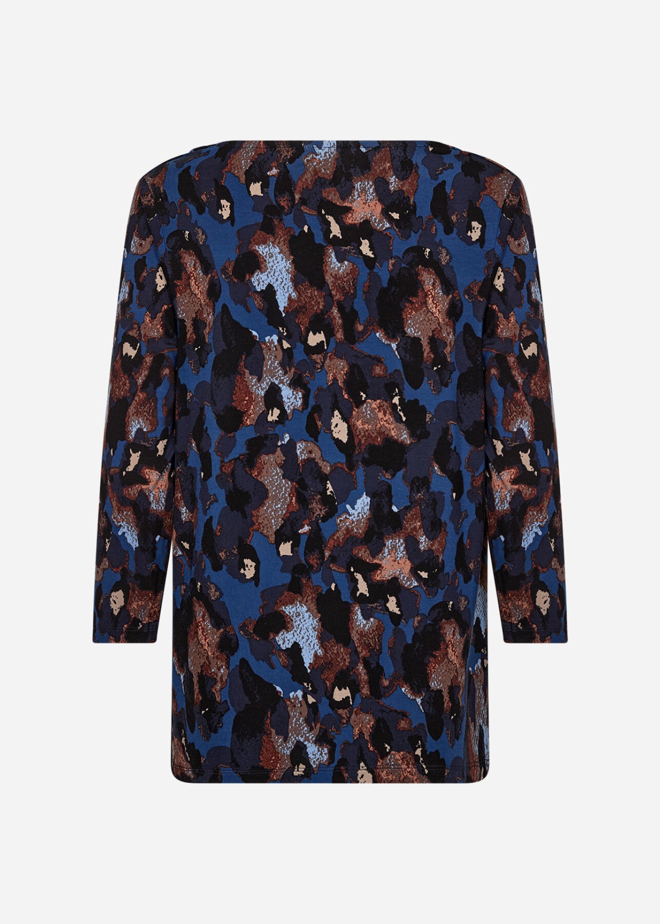 SC-MARICA AOP 342 Blouse Donkerblauw