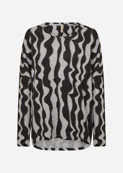 SC-BIARA AOP 148 Blouse Zwart