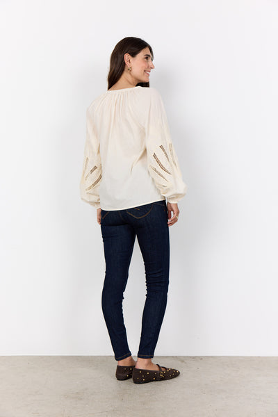SC-CALISTE 21 Blouse Crème