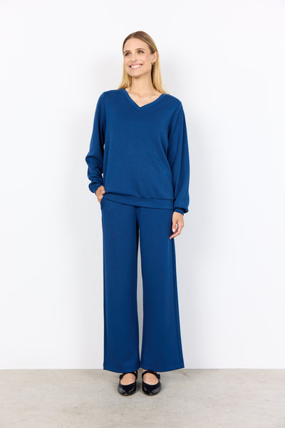 SC-BANU 194 Blouse Donkerblauw
