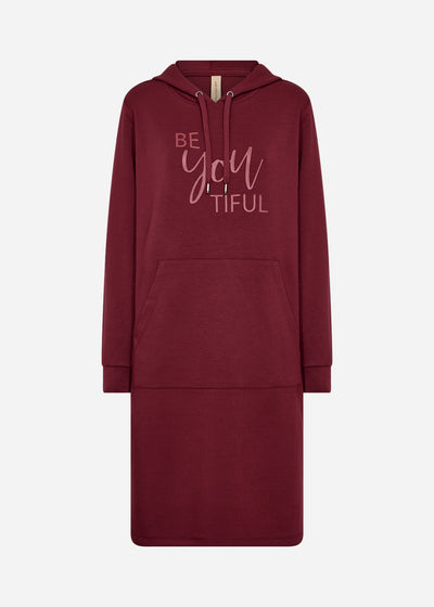 SC-BANU 259 Jurk Bordeaux
