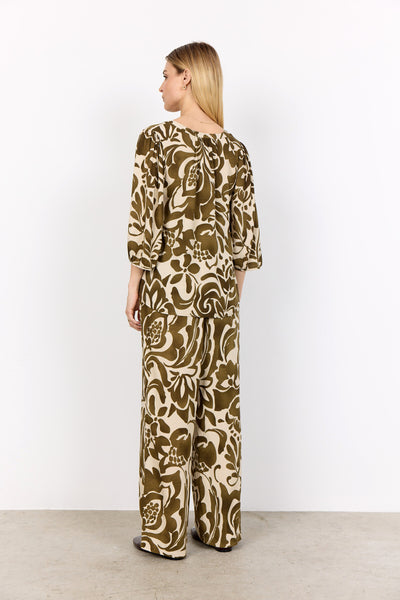 SC-SENTA 1 Blouse Olijf
