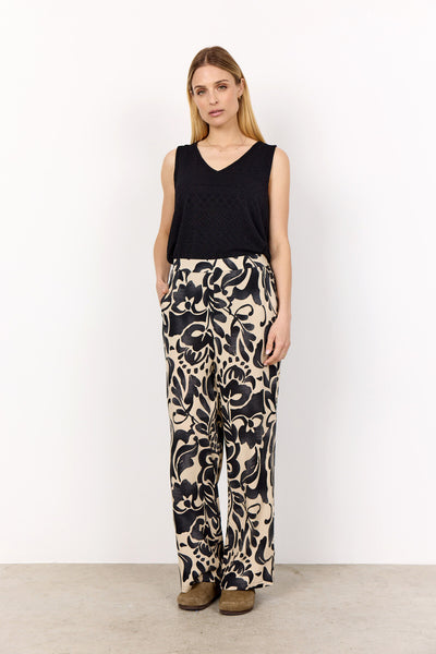 SC-SATINE 1 Top Zwart