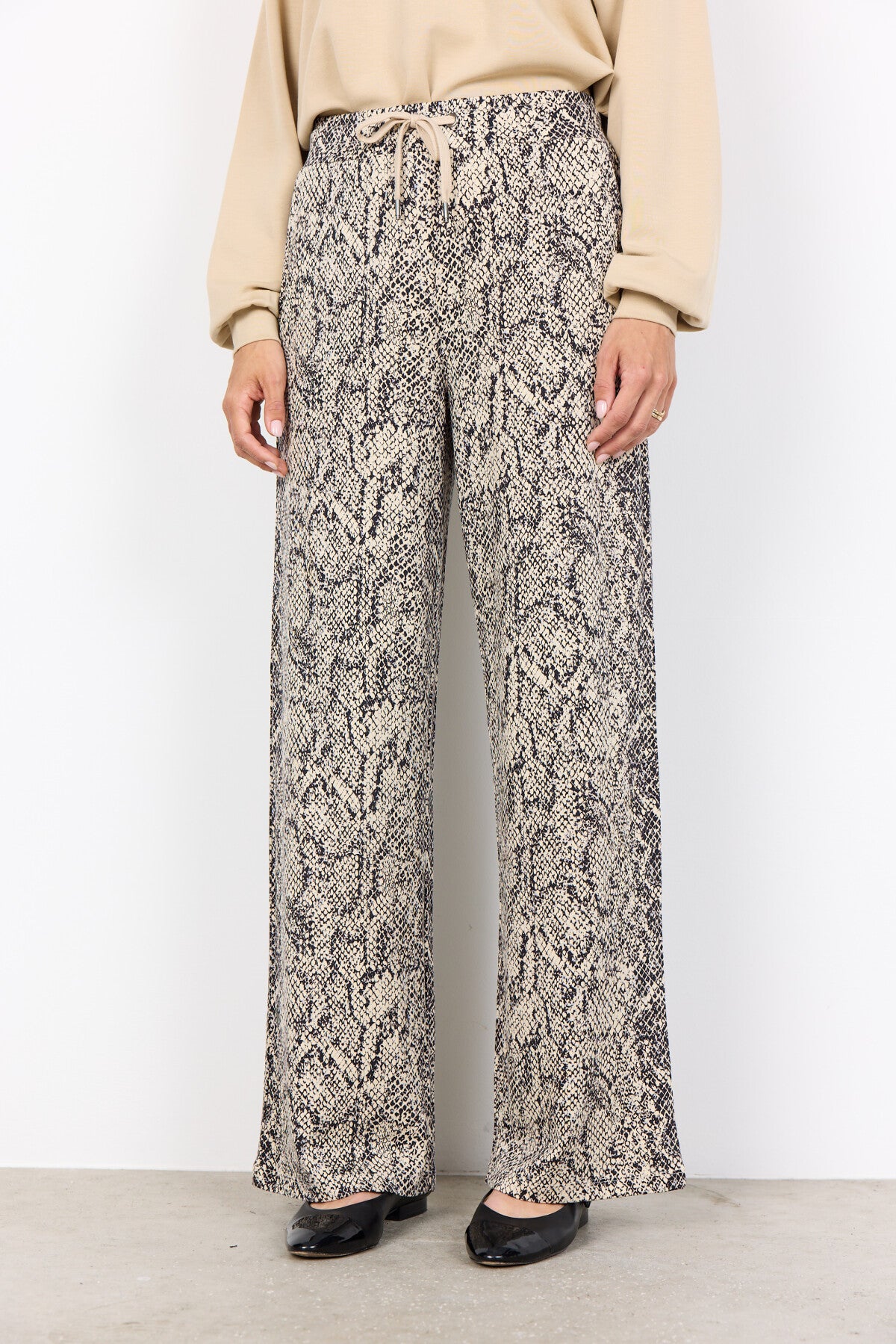 SC-VIOLET 4 Broek Crème