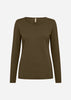 SC-PYLLE 2 T-shirt Donkergroen