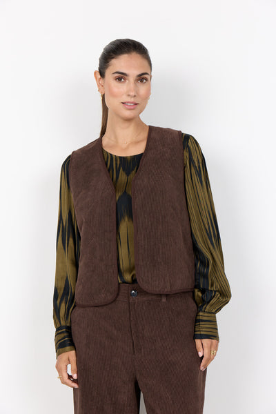 SC-BINDI 17 Vest Donkerbruin