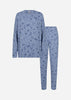 SC-BIARA 163 - AOP SET Pyjama Donkerblauw